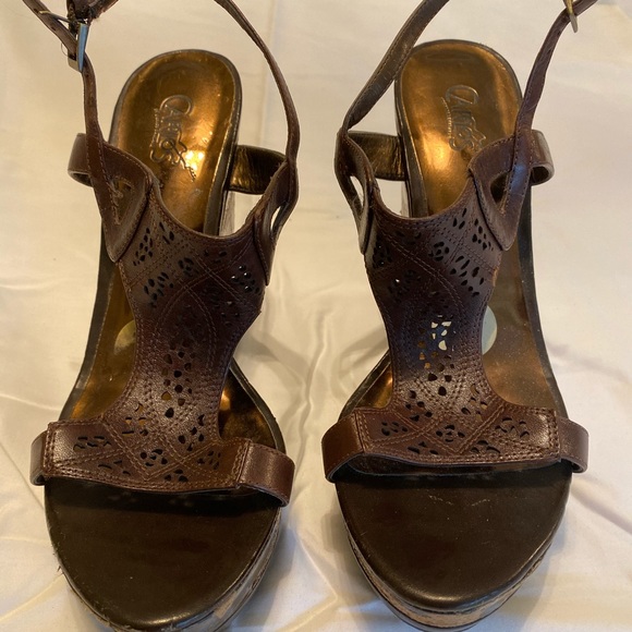 Carlos Santana Wedges Size 8 - Picture 3 of 3
